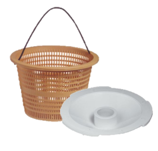 POOL WEIR REPLACEMENT SWIMQUIP WEIR MUSTARD BASKET AND WHITE VAC LID COMBO SET